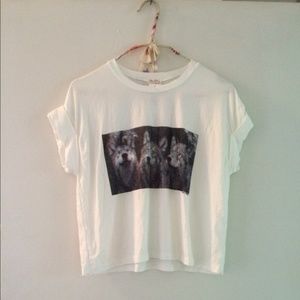 Brandy Melville Wolf Shirt